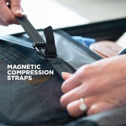 NOMATIC Carry-On Classic Suitcase 30L Travel Luggage TSA Approved Compact Carry-On Roller Black