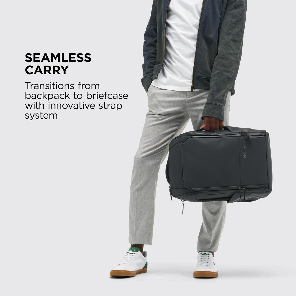 NOMATIC 20L Expandable Backpack Work Travel Laptop Bag 16” Sleeve Water Resistant Daypack