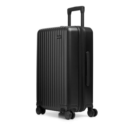 NOMATIC METHOD Carry-On Luggage Hard Shell Suitcase for 3–5 Day Travel Durable Roller Bag Black