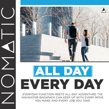 NOMATIC Navigator RS 15L Backpack Compact Travel Laptop Bag Everyday Carry for Men