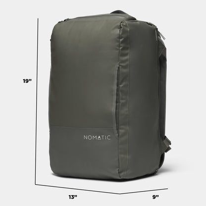 NOMATIC 40L Travel Bag Convertible Duffel Backpack Carry-On TSA Laptop Travel Bag