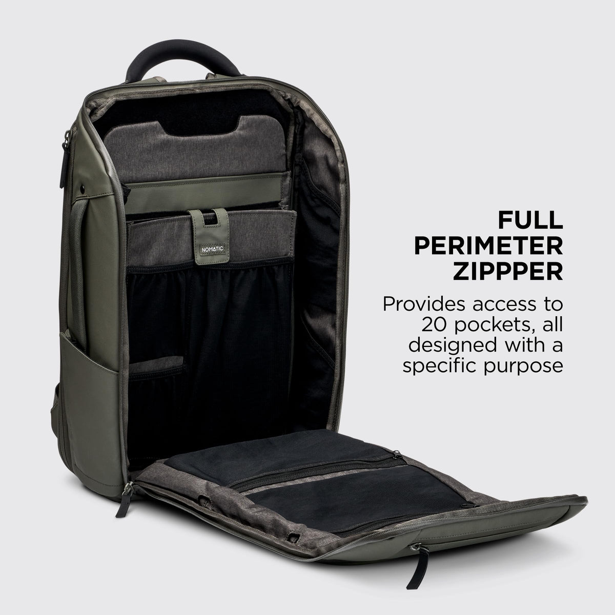 NOMATIC 20L Travel Backpack Carry-On Laptop Bag Water Resistant Business Backpack Men Women