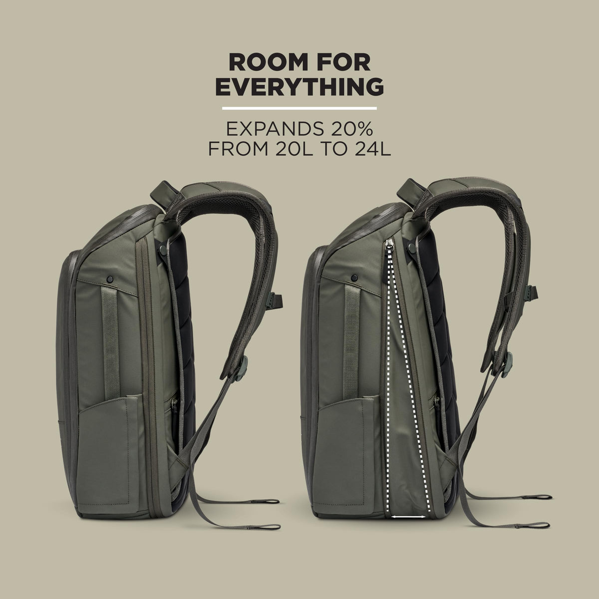 NOMATIC 20L Travel Backpack Carry-On Laptop Bag Water Resistant Business Backpack Men Women
