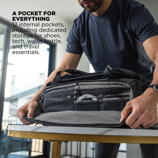 NOMATIC 40L Travel Bag Convertible Duffel Backpack Carry-On TSA Approved Laptop Bag