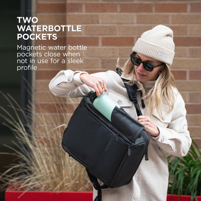 NOMATIC 20L Expandable Backpack Work Travel Laptop Bag 16” Sleeve Water Resistant Daypack