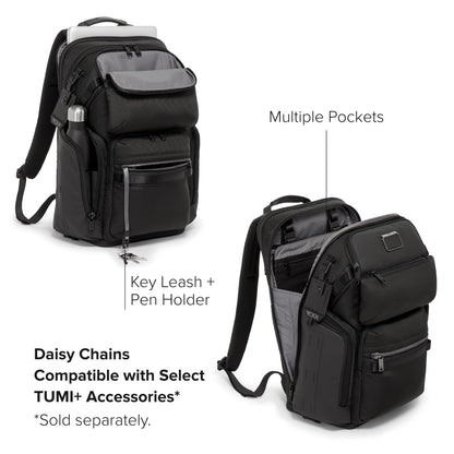 TUMI Alpha Bravo Nomadic Backpack Men’s Travel Laptop Bag Fits 15” Durable Carry-On Black